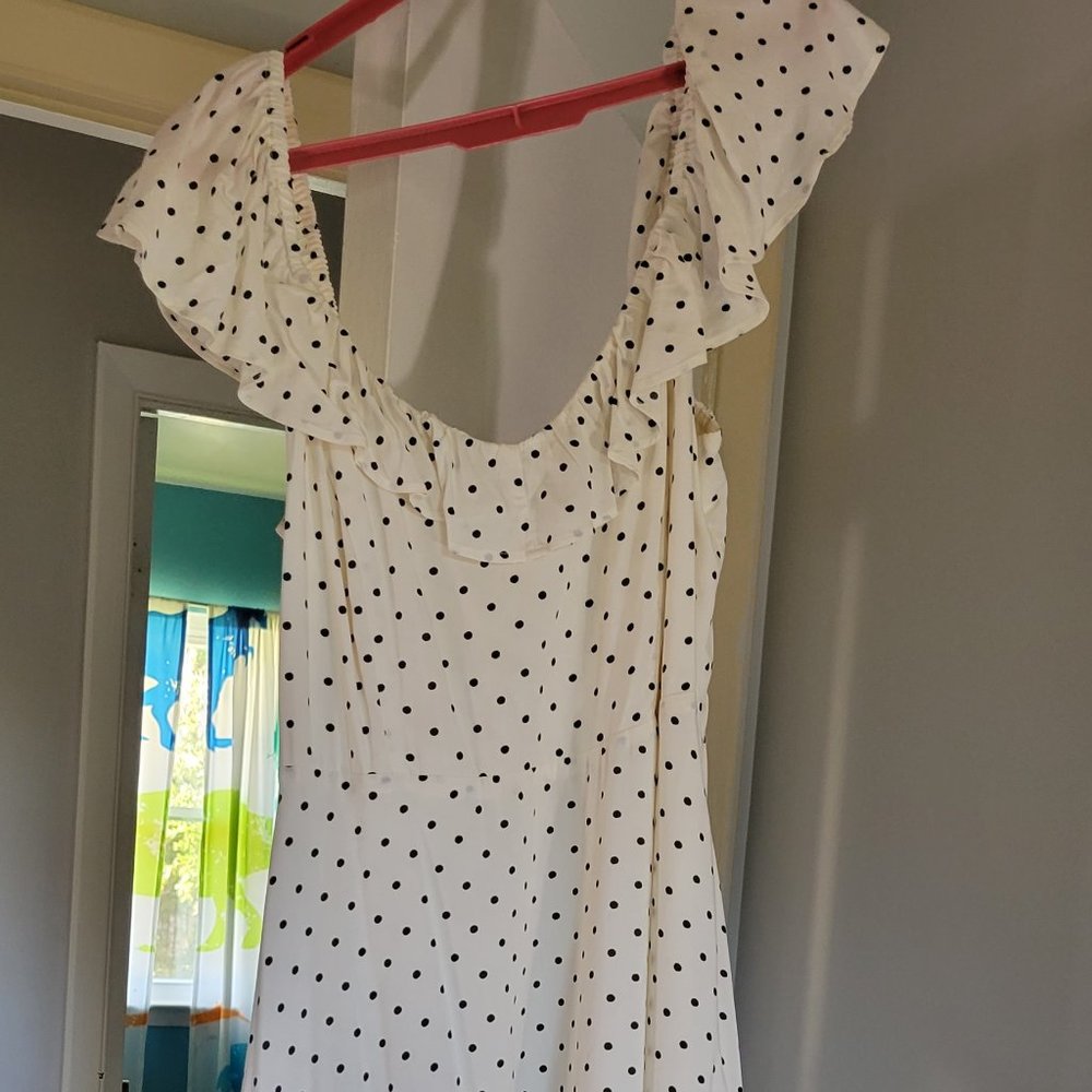 Polka-dot dress